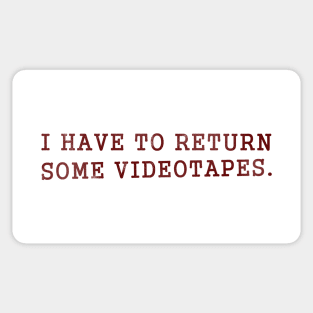 Horror - Videotapes Sticker